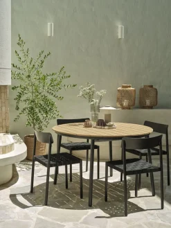 AKTIVENTable de jardin AKTIVEN Ø118xL118/168 naturel