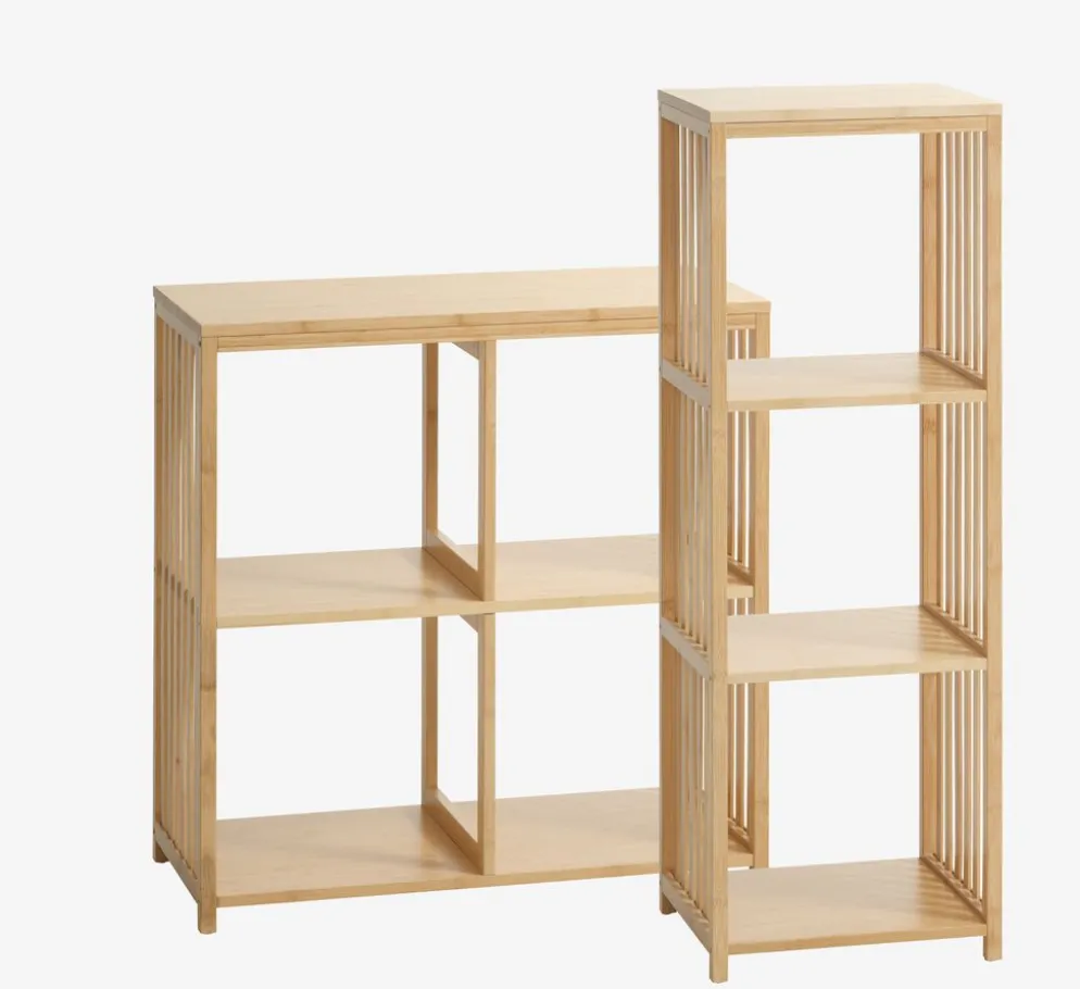 BALLUMÉtagère BALLUM 4 tablettes bambou