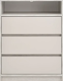 BILLUNDCommode 3 tiroirs BILLUND coloris travertin/beige
