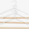 BOCintres BO L42cm 3pcs/pqt blanc