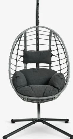 BORKChaise suspendue BORK l96xH192xP124 gris