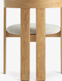 BOVRUPChaise BOVRUP chêne naturel/tissu beige