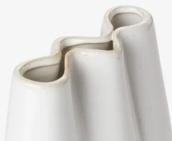 CARLOVase CARLO l13xL8xH17cm gris