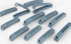 CLEMENSClips de fermeture CLEMENS assorti 12pcs/pqt