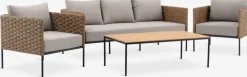 DAMFENNEREnsemble lounge DAMFENNER 5 personnes naturel
