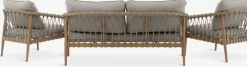 DRUMMEHOLMEnsemble lounge DRUMMEHOLM 5 personnes naturel