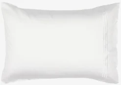 EAGoldTaie d'oreiller satin EA 50x70/75 blanc