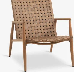 EDDERUPFauteuil lounge EDDERUP naturel