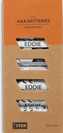 EDDIEPiles EDDIE AAA 10pcs/pqt
