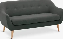 EGEDALCanapé EGEDAL 2,5 places tissu gris