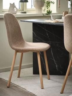 EJSTRUPChaise EJSTRUP sable foncé/coloris chêne naturel