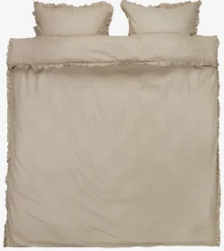 ELMAGoldParure de lit ELMA Coton lavé 240x220 sable