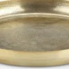 ERLINGPlateau décoratif ERLING Ø34xH4cm laiton