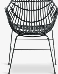 FAUSING + ILDERHUSEFAUSING L220 table naturel + 4 ILDERHUSE chaises noir