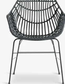 FAUSING + ILDERHUSEFAUSING L220 table naturel + 4 ILDERHUSE chaises noir