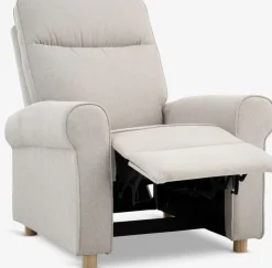 FERRITSLEVFauteuil inclinable FERRITSLEV tissu beige