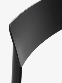 GOTHENBURG + HAGLEBUGOTHENBURG L120 table gris + 4 HAGLEBU chaises noir