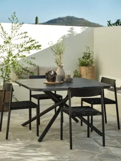 GOTHENBURGTable de jardin GOTHENBURG l120xL120 gris