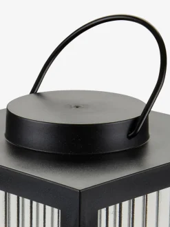GULDSMEDLanterne GULDSMED l16xL16xH29cm a/LED noir
