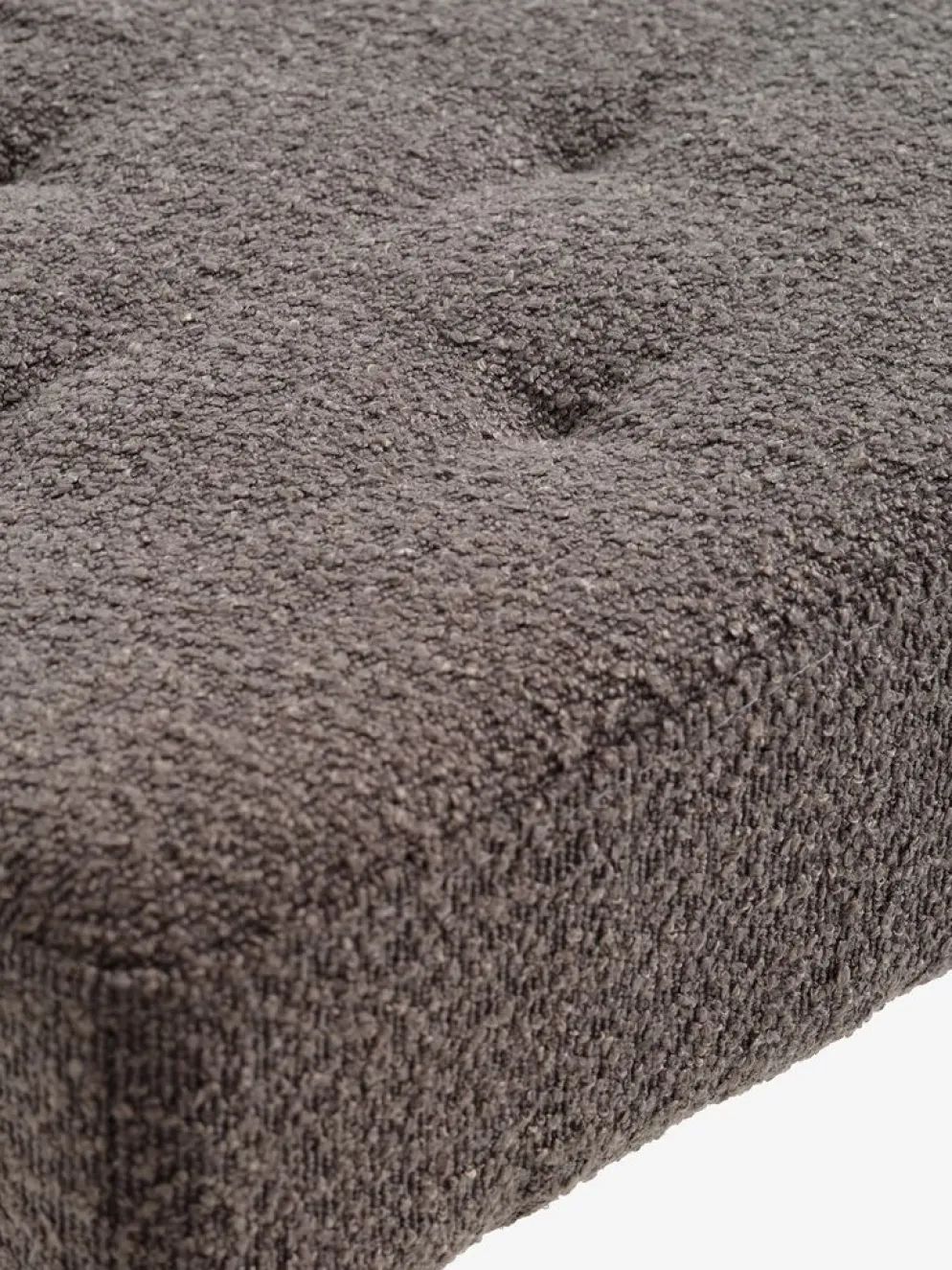 HAGEBROBanc HAGEBRO tissu gris foncé/naturel