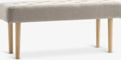 HAGEBROBanc HAGEBRO tissu sable/naturel