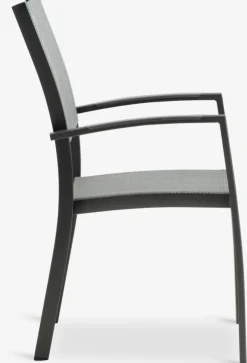 HAGEN + STRANDBYHAGEN L160 table + 4 STRANDBY chaises gris