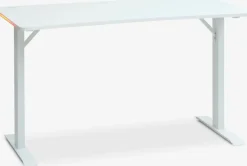HALBJERGBureau gaming HALBJERG 65x135 a/LED blanc