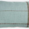 HALLONCoussin HALLON 40x60 bleu poudré/brun