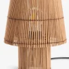 HANNIBALLampe de table HANNIBAL Ø19xH25cm bambou