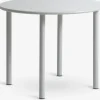 HANSTEDTable HANSTED Ø100 gris chaud