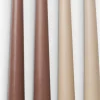 HEINOBougie HEINO H25cm beige/brun 4pcs/pqt