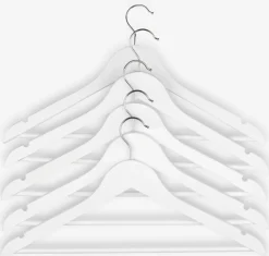 HELMUTCintres HELMUT L45cm 5pcs/pqt blanc