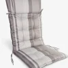 HERRHAGENCoussin de jardin pour chaise inclinable HERRHAGEN gris c.