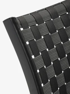 HESTEHAVE + GLOMFJORDHESTEHAVE L205/275 table + 4 GLOMFJORD chaises noir