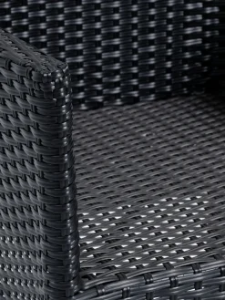 HOBRO + AIDTHOBRO L70 table + 2 AIDT chaises noir