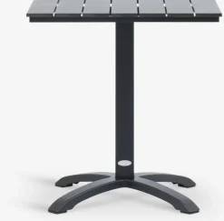 HOBRO + GUDHJEMHOBRO L70 table + 2 GUDHJEM chaises noir