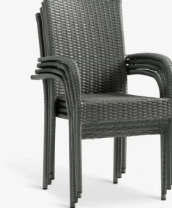 HOBRO + GUDHJEMHOBRO L70 table + 2 GUDHJEM chaises gris