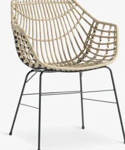 HOBRO + ILDERHUSEHOBRO L70 table + 2 ILDERHUSE chaises naturel
