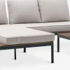 HOUEnsemble lounge HOU a/méridienne 3 personnes acacia
