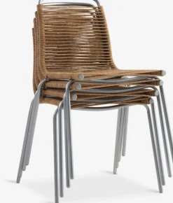 HOVVIG + MIDDAGSBERGETHOVVIG L10/90 table + 2 MIDDAGSBERGET chaises naturel