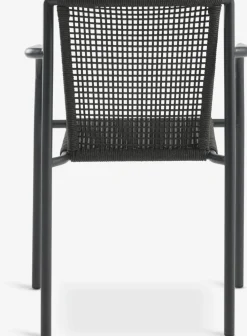 HSTEHAVE + KRISTIANSTADHESTEHAVE L205/275 table noir + 4 KRISTIANSTAD chaises vert