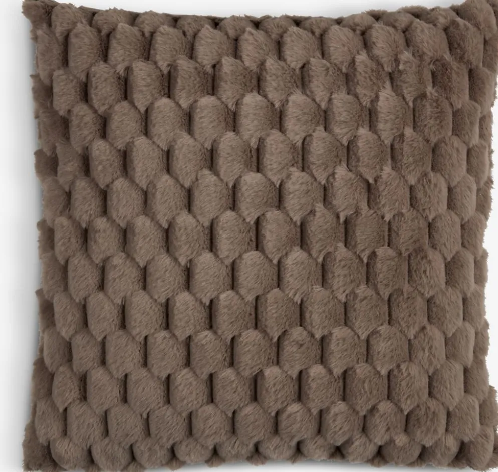 HVIDBLOMMECoussin HVIDBLOMME 45x45 sable foncé