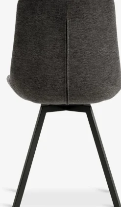 HYGUMChaise HYGUM pivotante gris/noir