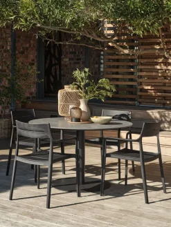 INGSTRUPChaise empilable INGSTRUP noir