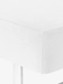 JANNEBasicDrap-housse Jersey JANNE 140x200x30 blanc