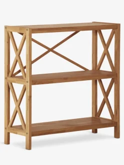 JANNERUPÉtagère JANNERUP 3 tablettes larges coloris chêne naturel