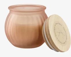 JARLEBougie JARLE Ø6xH6cm a/couvercle ass.