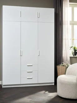 JENSLEVMeuble haut JENSLEV 144x40 3 portes blanc