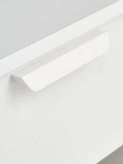 JENSLEVTable de nuit JENSLEV 1 tiroir blanc