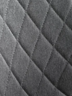 JONSTRUPChaise JONSTRUP tissu asphalte/coloris chêne naturel